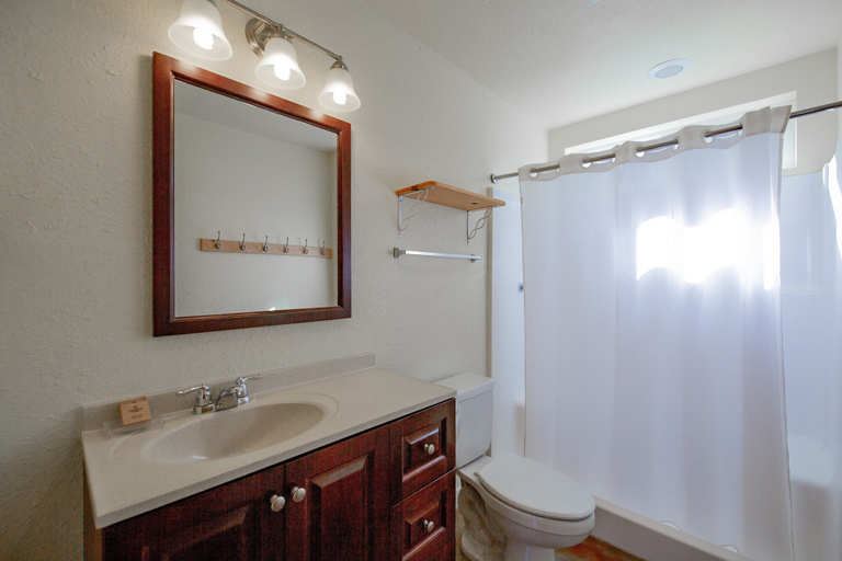 Bathroom 3, Seven Bluff Cabins, Uvalde