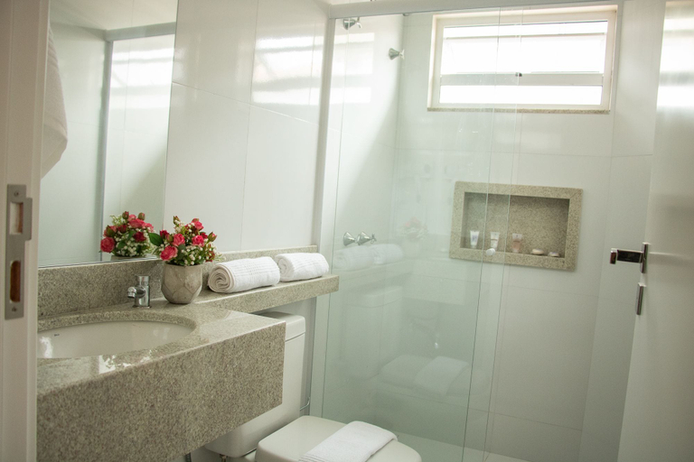 Bathroom, Pousada Villa di Manú, Penha