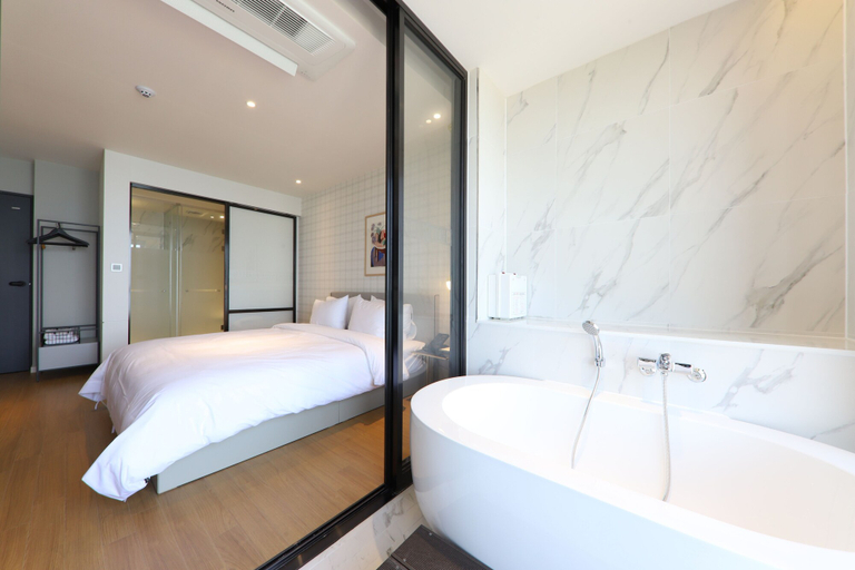 Bedroom 2, Brown Dot Hotel Jungja Beach, Gyeongju