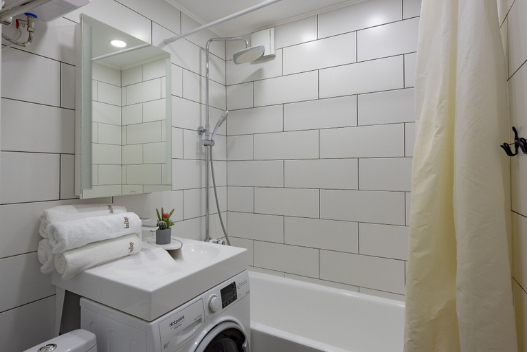 Bathroom 2, InnDays Podolsk st. Sverdlova 54a, Podol'sk