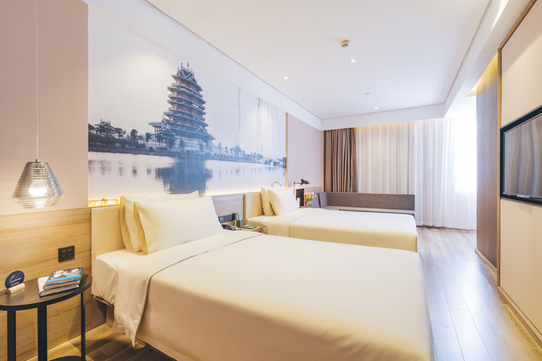 Bedroom 2, Atour Light Hotel Jianguomen Beijing, Beijing