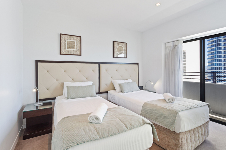 Bedroom 3, Holiday Holiday Soul Surfers Paradise, Gold Coast