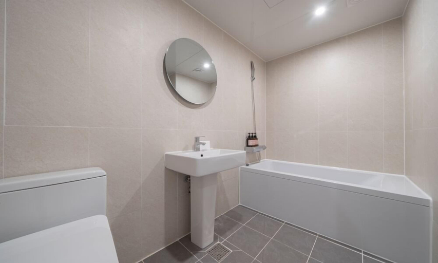 Bathroom 4, Anook Hotel Cheonan Station 1st branch, Cheonan