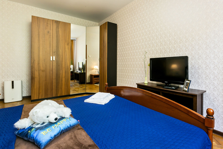 Bedroom 3, Moscow City Apartments Boulevard Ring, Central