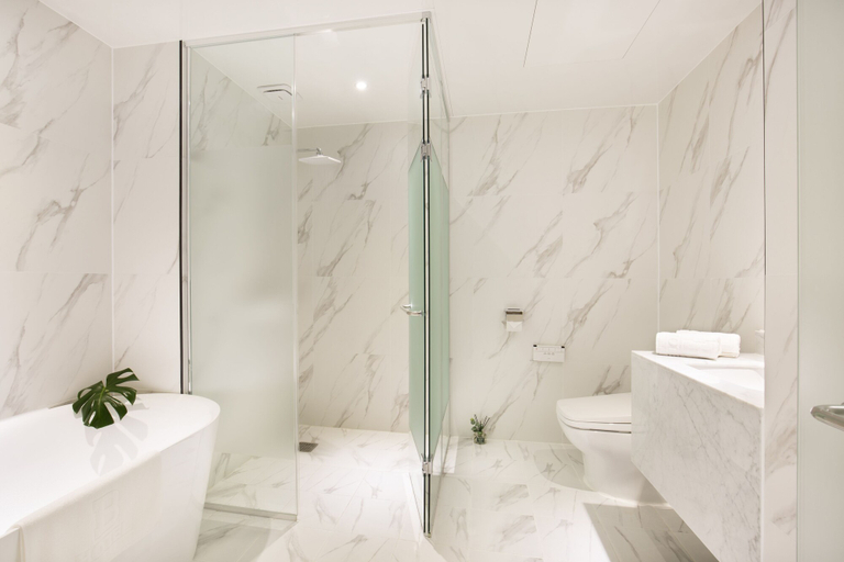 Bathroom 3, Brown Dot Hotel Jinju Chungmugong, Jinju
