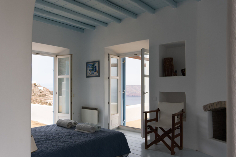 Bedroom 5, Villa Cycladic Breeze Tranquil & Private, South Aegean