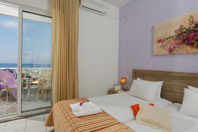 Bedroom 4, Zorbas Beach Hotel, Crete