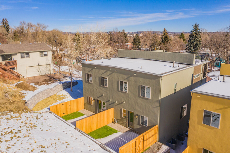 Exterior & Views 2, Modern Rooftop Patio New-build Townhome in COS, El Paso