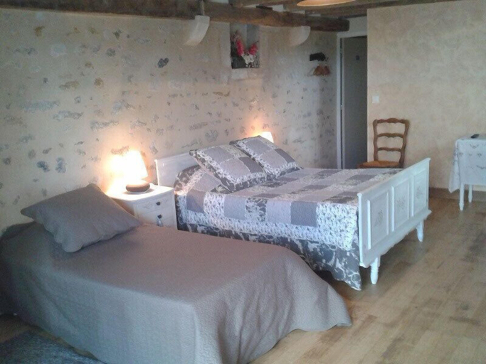Bedroom 4, Domaine de la Rue, Indre