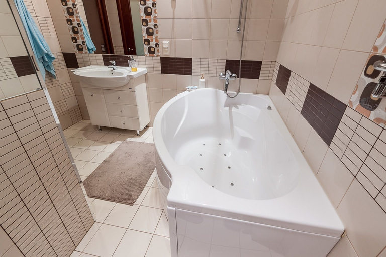 Bathroom, Mini-hotel Fortuna, Sankt-Peterburg gorsovet