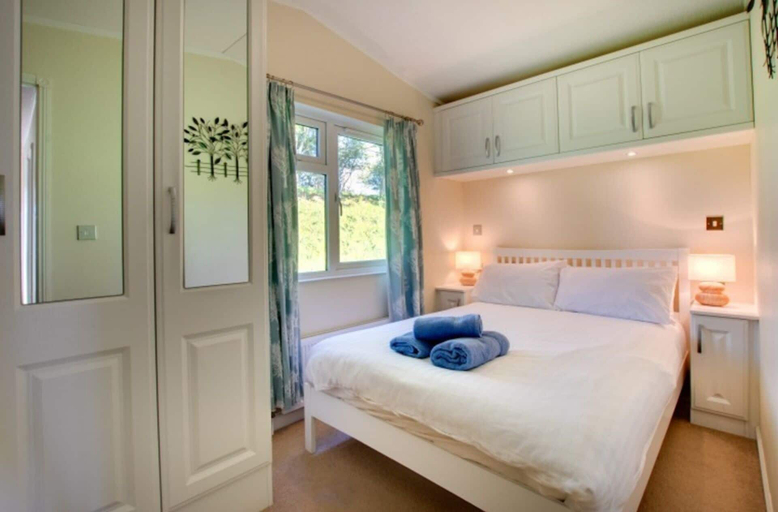 Bedroom 3, Stunning 3-bed Hot Tub Lodge, Northumberland, Northumberland