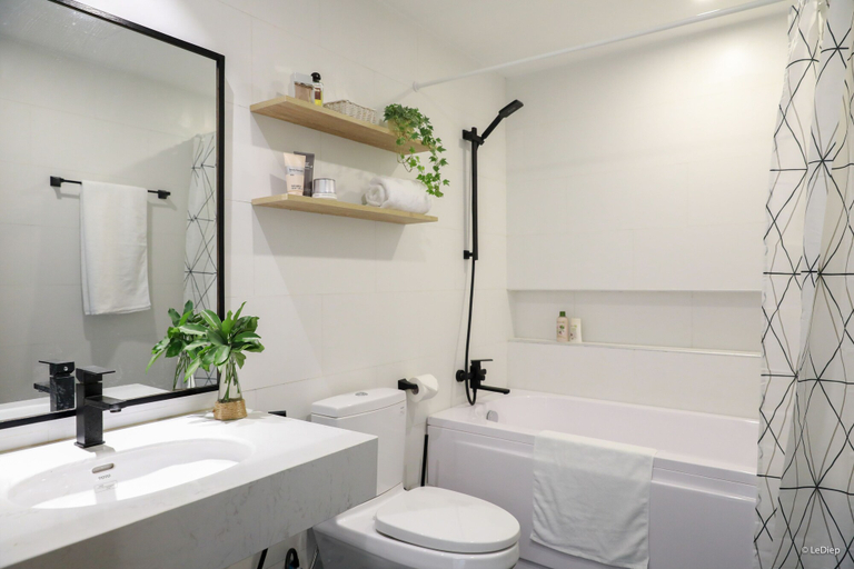 Bathroom, Gardenia Bich Cau Serviced Apartment, Đống Đa