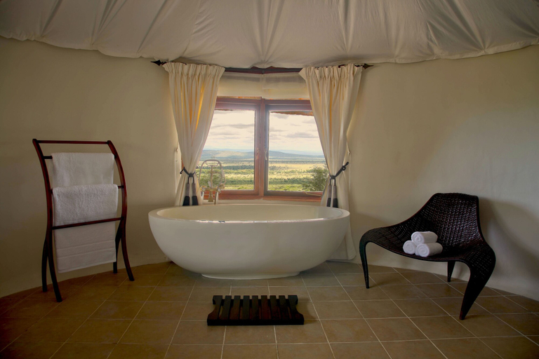 Bathroom 3, Olarro Lodge, Narok South