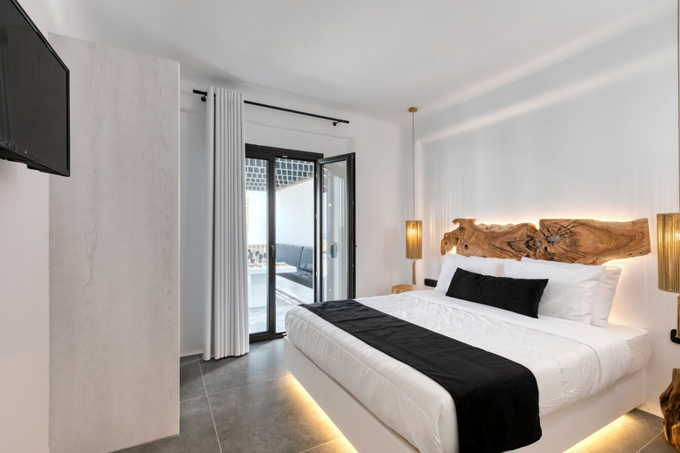 Bedroom 5, Ftelia Black Villas, South Aegean