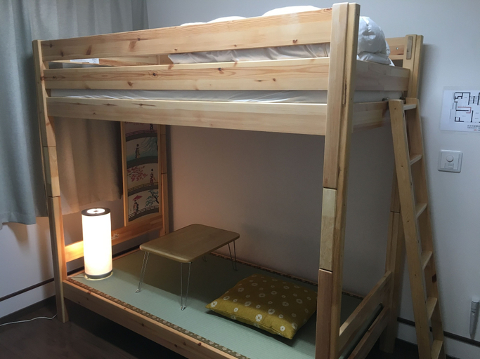 Bedroom 2, The Yuraku, Kyoto
