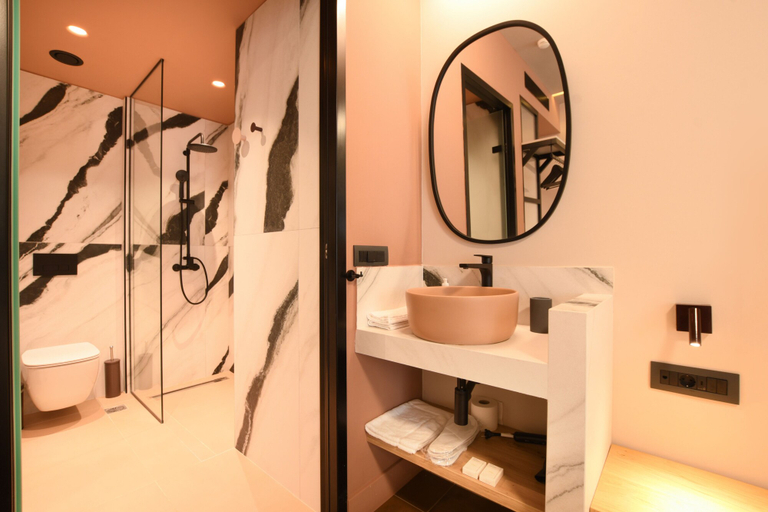 Bathroom 4, Pavo Art Hotel, Crete