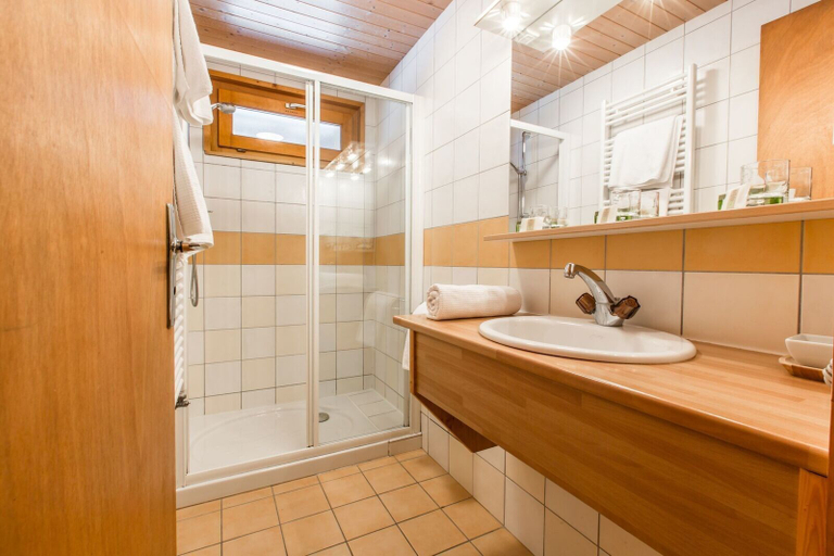 Bathroom 4, Hôtel Les Bruyères, Haute-Savoie