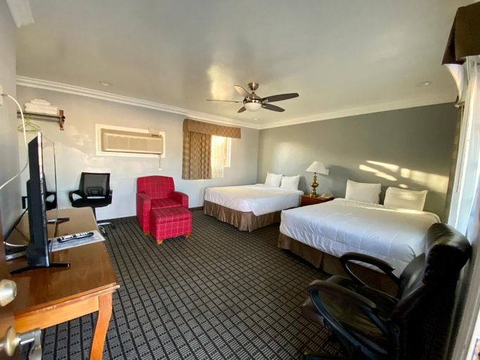 Bedroom 3, Viking Motel, Ventura