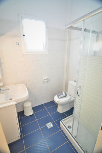 Bathroom 4, Zennova 16 Naftilos Family Summer House, Central Macedonia