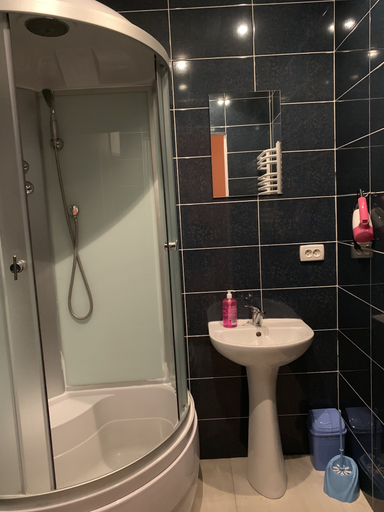 Bathroom 2, Moisha Apartment Kotlyarskaya 10-28, L'vivs'ka