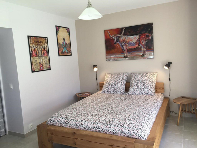Bedroom 4, La Chouette Villa, Gard