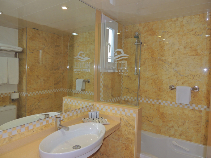 Bathroom 4, Hotel Punta del Cantal, Almería