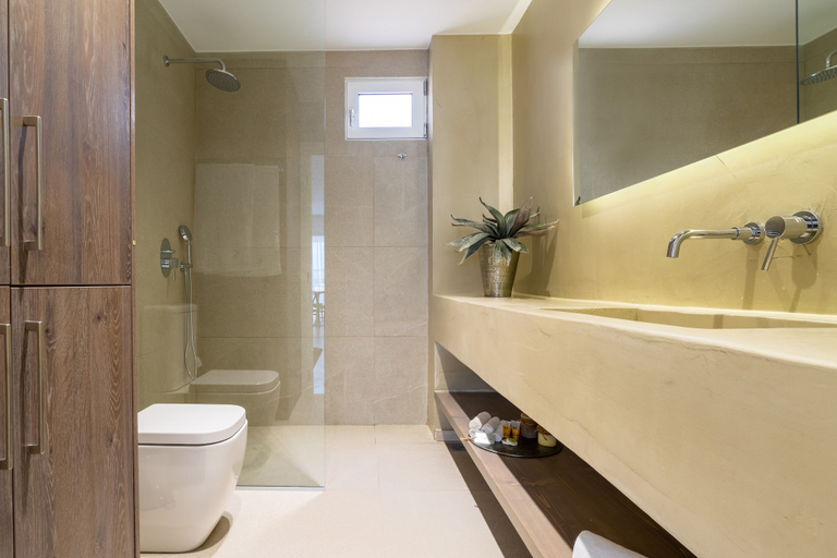 Bathroom 4, Wave Suite By the Sea, Crete