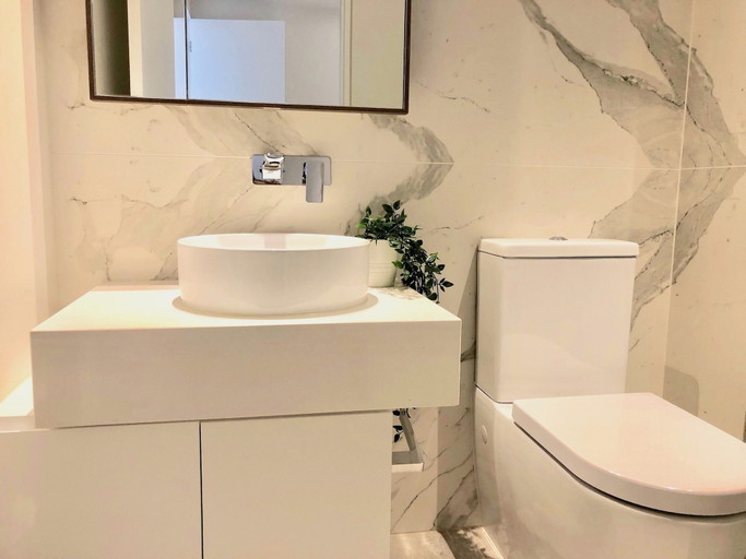 Bathroom 4, Deluxe and Brand New Lakeside Apartment, Melbourne