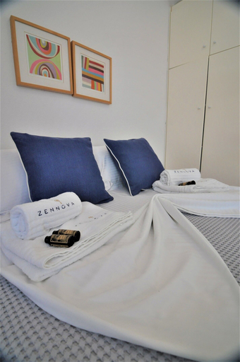 Bedroom 3, Zennova 16 Naftilos Family Summer House, Central Macedonia