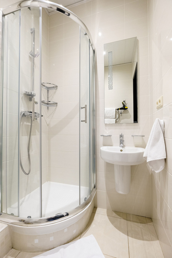 Bathroom 3, Apart Petrovskie on Kartashova 29B, Tomskiy rayon
