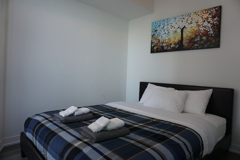 Bedroom 2, Aaira Suites at 1 York St, Toronto