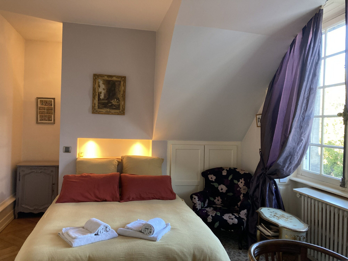 Bedroom 5, Chambres d'Hôtes Le Balcon du Prince, Doubs