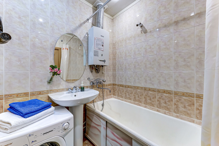 Bathroom 3, Apartments Vesta on 5 Corners, Sankt-Peterburg gorsovet