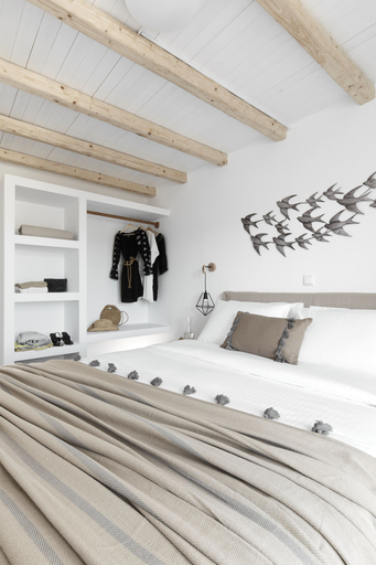 Bedroom 4, Pnoi Luxury Suites, South Aegean