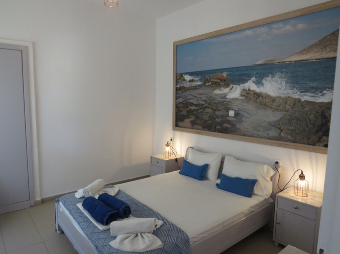 Bedroom 5, Blue Beach Villas Apartments, Crete