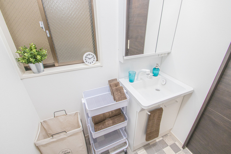 Bathroom 4, AMP FLAT Kego, Fukuoka