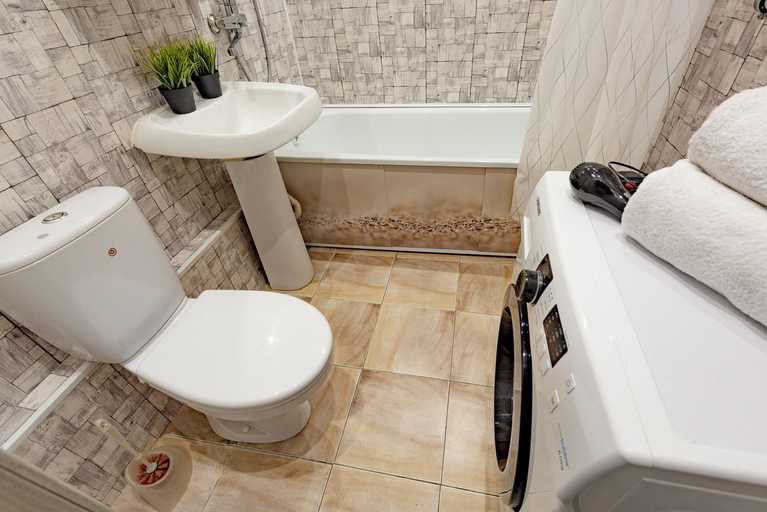 Bathroom 3, InnDays Podolsk Yubileynaya 11b, Podol'skiy rayon