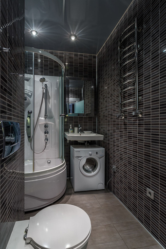 Bathroom 3, FortEstate Dmitriya Ulyanova Lux, Western