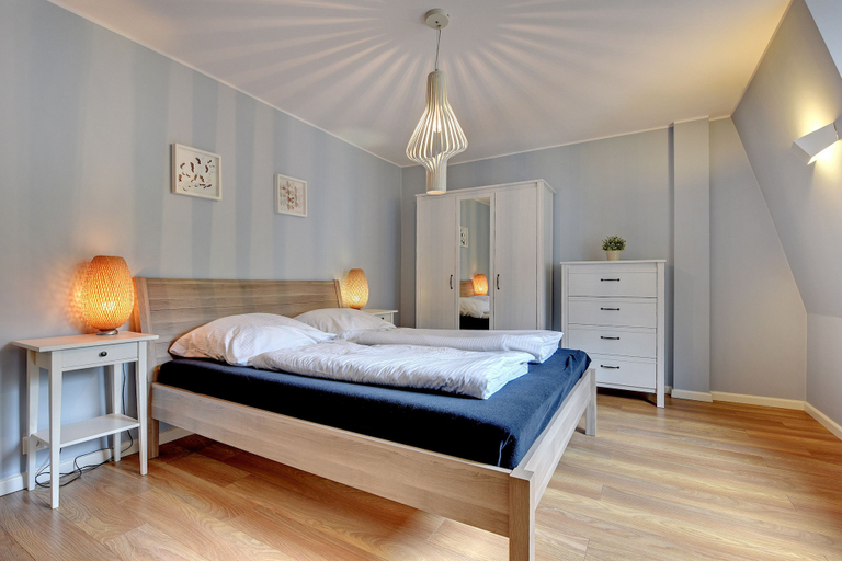 Bedroom 2, Grand Apartments - Błękitny, Gdańsk City