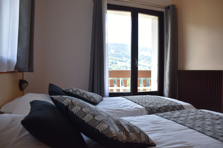Bedroom 3, Les Essertets - Vacances ULVF, Haute-Savoie