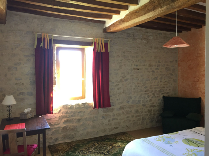 Bedroom 2, La Ferme Manoir Saint Barthélemy, Calvados