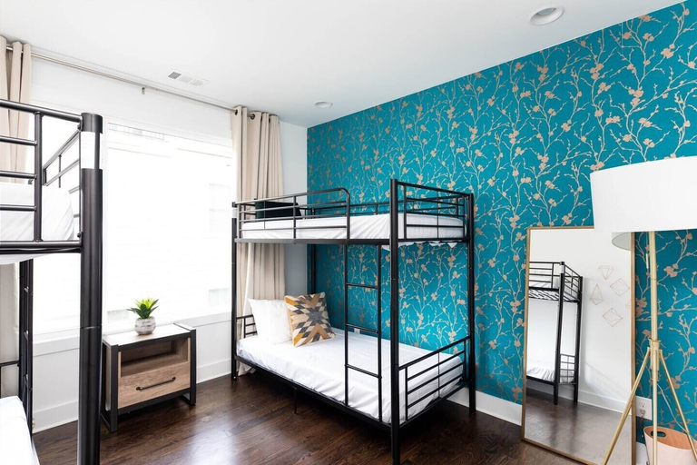 Bedroom 2, Domio Sylvan Park Modern 4BR Balcony, Davidson