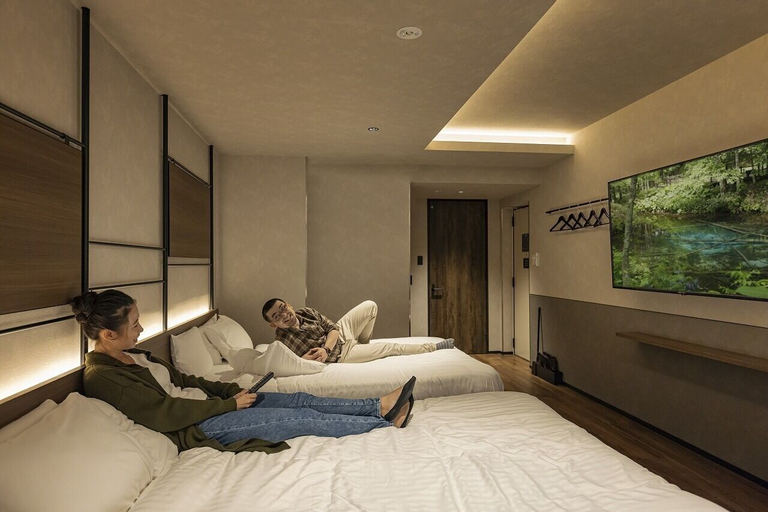 Bedroom 3, Hotel Ten to Ten, Sapporo