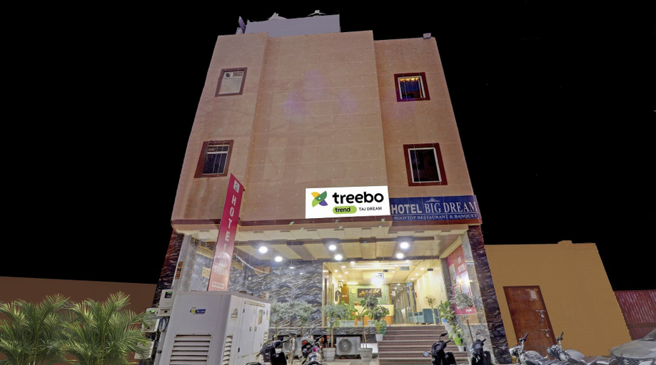 Exterior & Views 2, Treebo Taj Dream, Agra