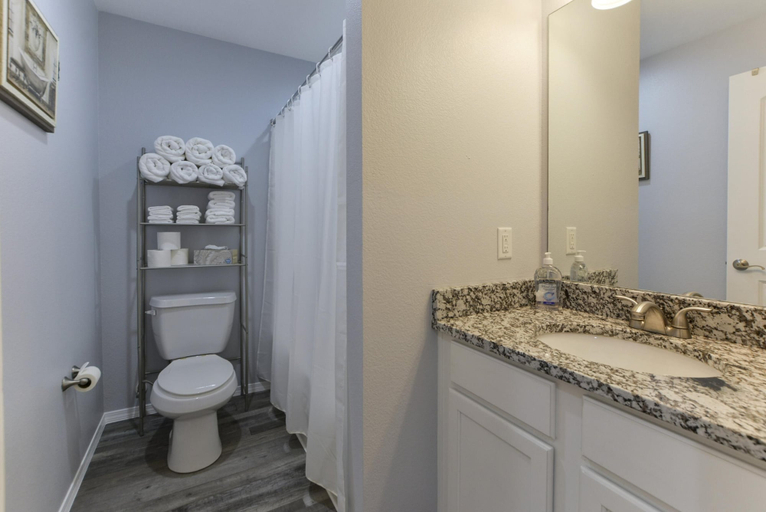 Bathroom 3, GlamRus Digs, Taney