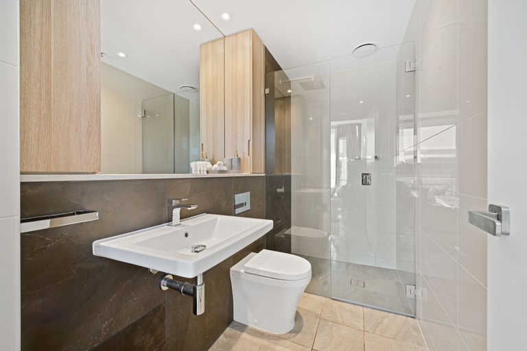 Bedroom 3, Full Darling Harbour View Luxury 2 Bedroom Apartment, Sydney