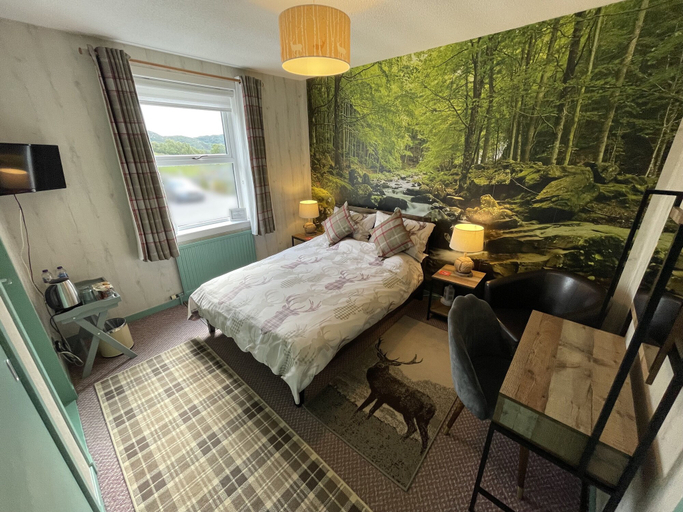 Bedroom 3, The Drumbeg Hotel, Highland