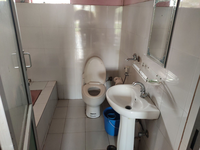 Bathroom, Hotel Tress House, Narayani