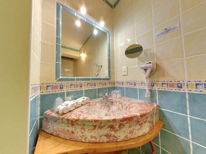 Bathroom 3, Hôtel du Mas, Aude