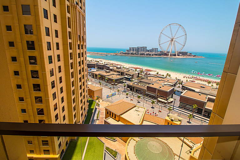 Balcony view, R&H Rimal 4, Dubai